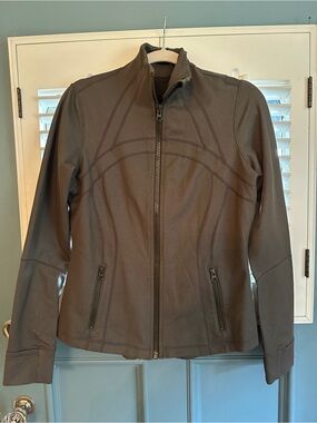 lululemon athletica Greenish Brown Full-Zip Define Jacket